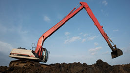 Short arm excavator