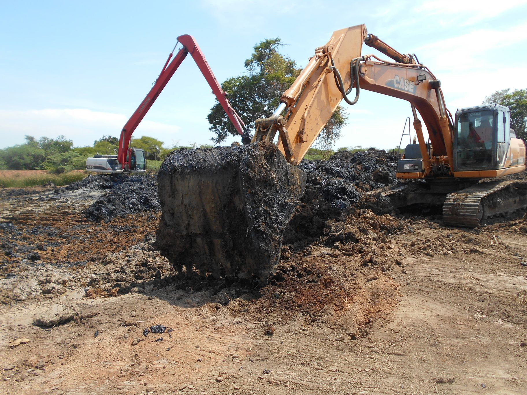 Sanitation of Areas Impacted by Oil Spills in the La Pelua sector